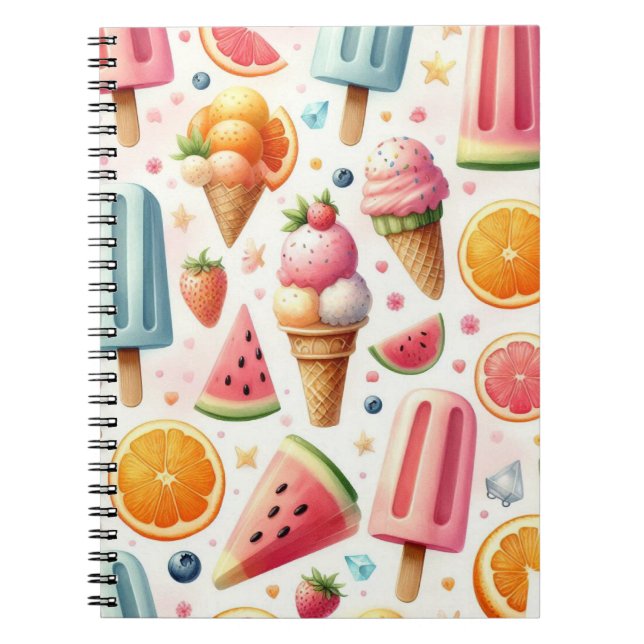Summer Sweet escape Notebook (Front)