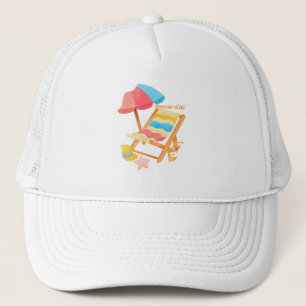 Summer sweetness trucker hat