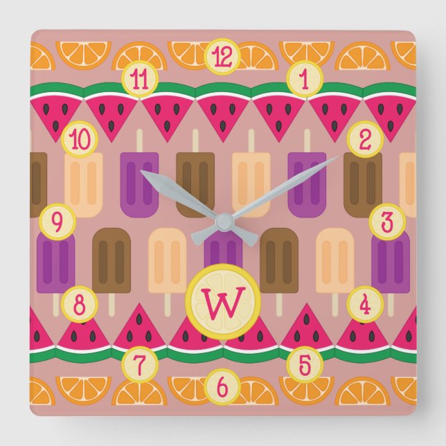 Summer Sweets Clock (Front)