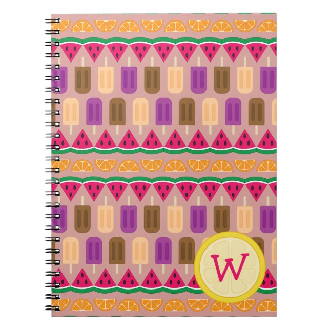 Summer Sweets Notebook (Front)