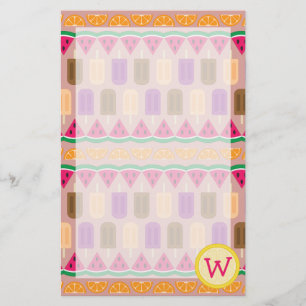 Summer Sweets Stationery