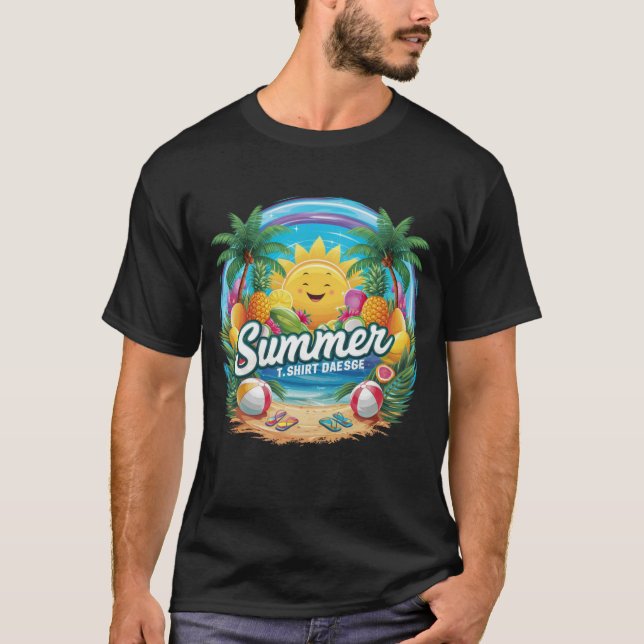 Summer t-shirt design bundle,summer surfing (Front)