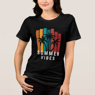 Summer t-shirt for women Tri-Blend shirt