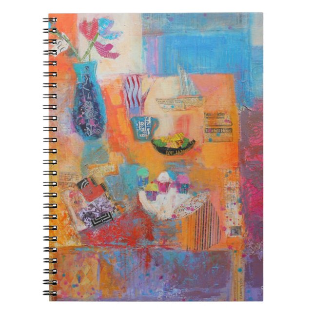 Summer Table Spiral Notebook (Front)