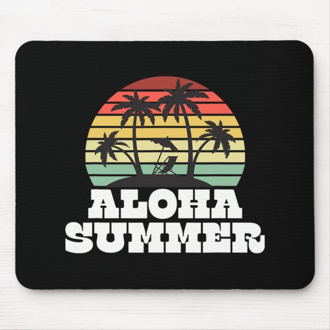 Summer Teacher Last Day Of School Vacation 1  Mouse Pad (Front)