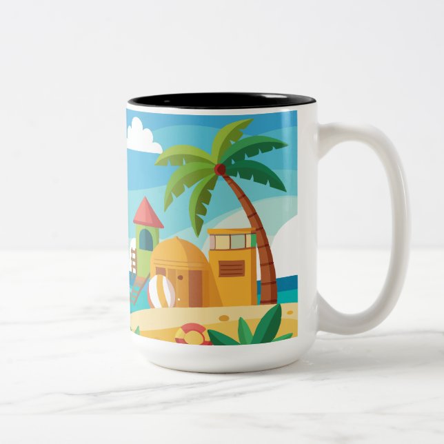 Summer-Themed Mug (Right)