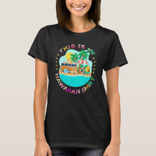 Summer This Is My Hawaiian Aloha Hawaii Men Sunset T-Shirt