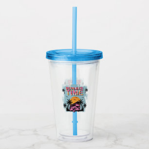 Summer Time Acrylic Tumbler