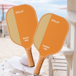 Summer Time Beach Time Outdoor Games Named Pickleball Paddle