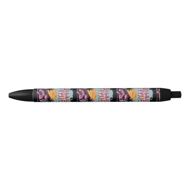 Summer Time Black Ink Pen (Front)