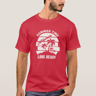 Summer Time California Long Beach T-Shirt