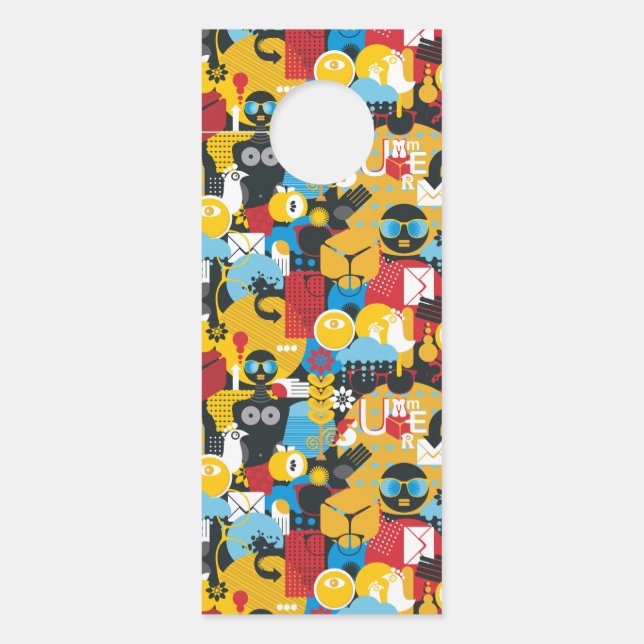 Summer time door hanger (Front)