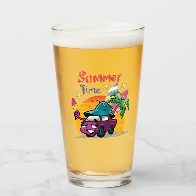 Summer Time Glass (Front Filled)