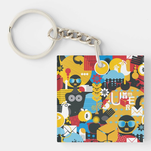 Summer time key ring (Front)