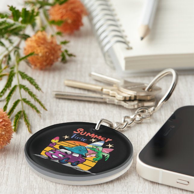 Summer Time Key Ring (Front Right)