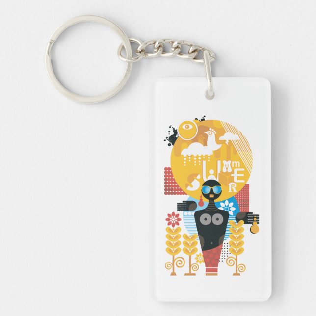 Summer time key ring (Front)