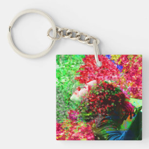 Summer Time Key Ring