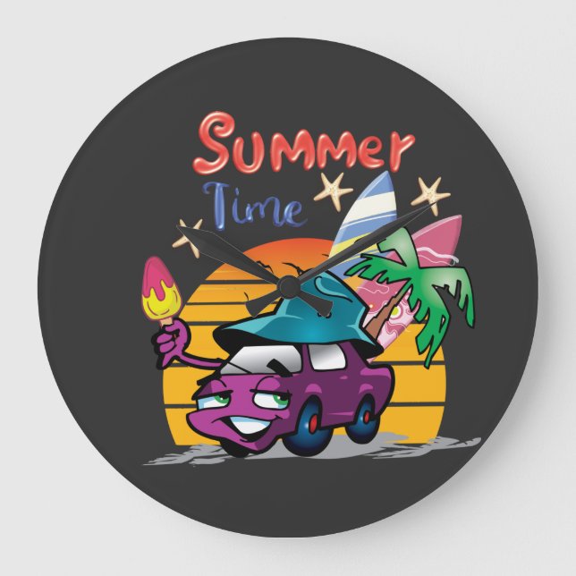 Summer Time Large Clock (Front)