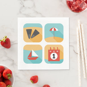 Summer Time Napkin