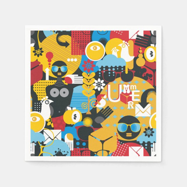 Summer time napkin (Front)