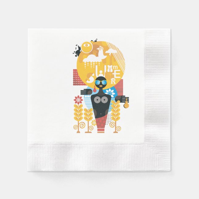 Summer time napkin (Front)