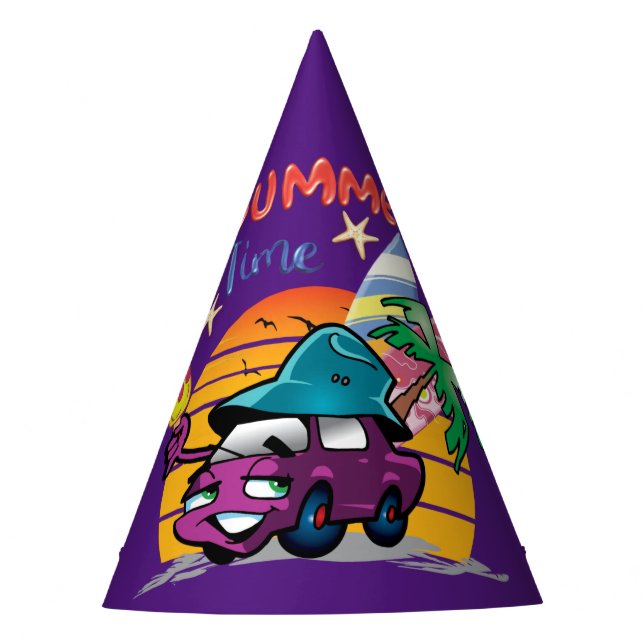 Summer Time Party Hat (Front)