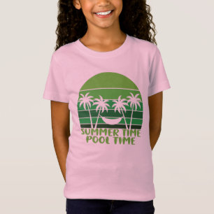 SUMMER TIME POOL TIME. T-Shirt