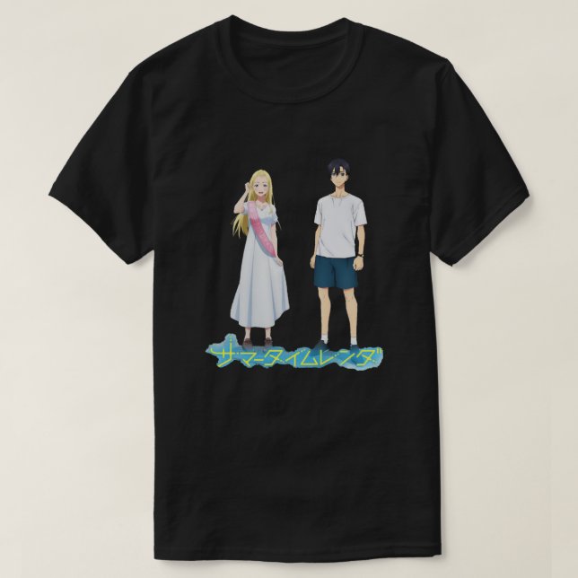 Summer Time Render Anime  T-Shirt (Design Front)