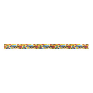 Summer time satin ribbon
