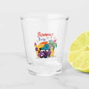 Summer Time Shot Glass