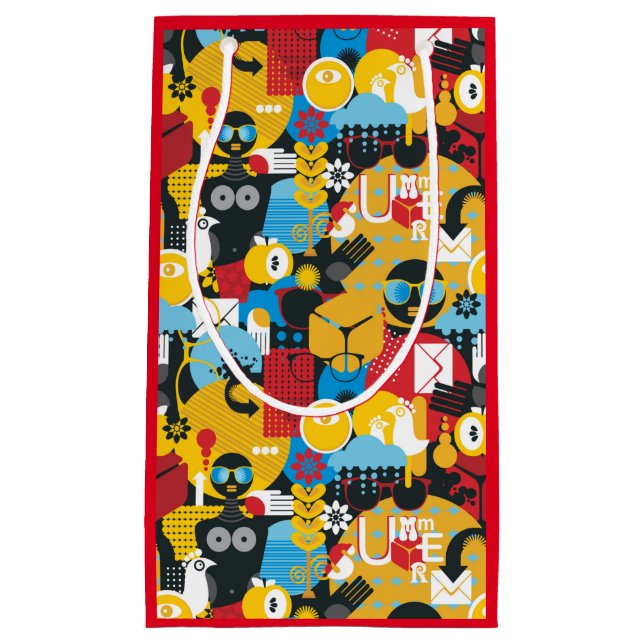 Summer time small gift bag (Front)