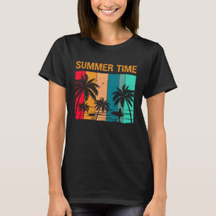Summer Time Surfing for Summer Vacation T-Shirt