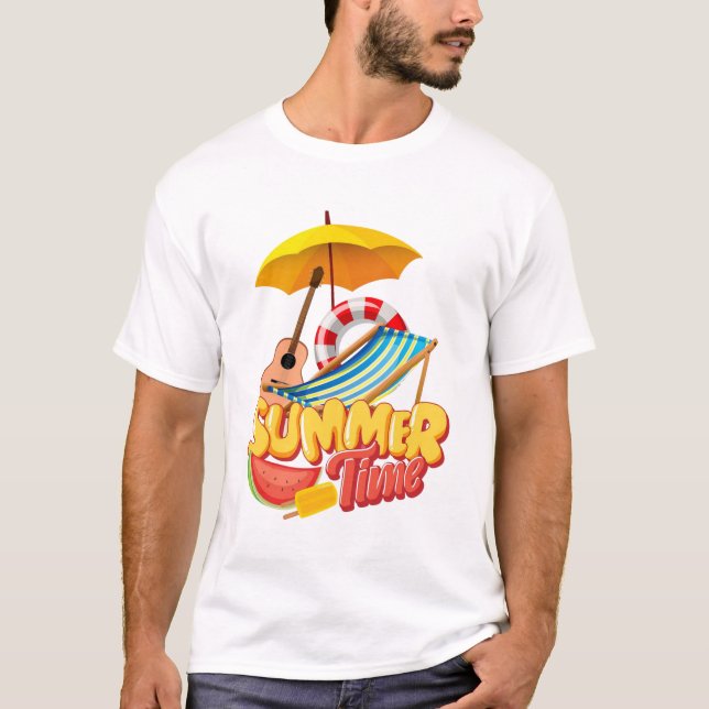 Summer time  T-Shirt (Front)