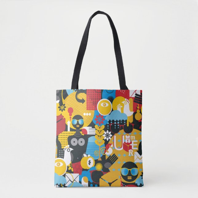 Summer time tote bag (Front)