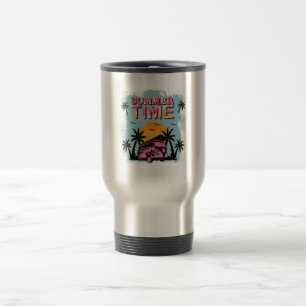 Summer Time Travel Mug