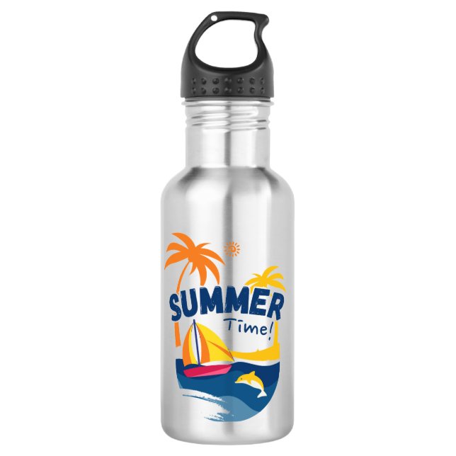 Summer Time Water Bottle (Front)