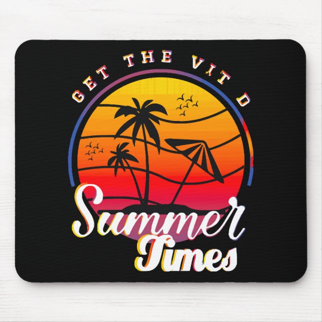 Summer Times Mouse Pad (Front)