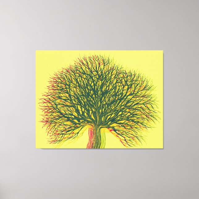 Summer Tree Canvas Print (Front)