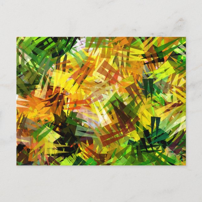 SUMMER TREES POSTCARD (Front)