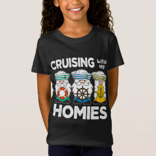 Summer Trip Cruising With My Homies Gnomes Cruisin T-Shirt