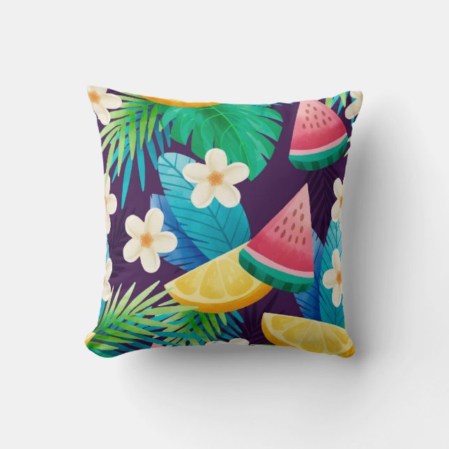 Summer , Tropical Cushion (Front)