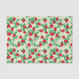 Summer Tropical Fruit Leaves Natural Tissue Paper