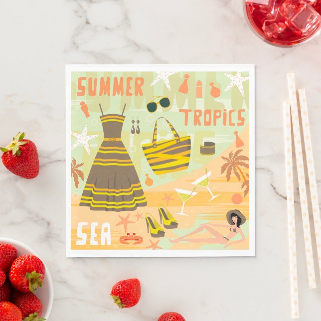 Summer Tropics Napkin (Creator Uploaded)