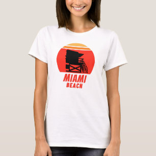 Summer tshirt - Miami beach - Tower !