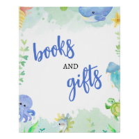 Summer Under the Sea Baby Shower Books and Gifts