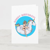 Summer Unicorn Pool Float Birthday