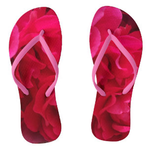 Summer Unisex Rose Flower  Jandals