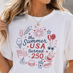 Summer USA Turned 250 Shirt