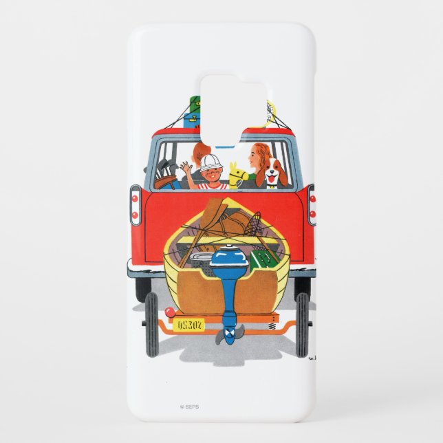 Summer Vacation Case-Mate Samsung Galaxy Case (Back)