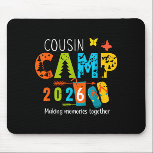 Summer vacation cousin camp 2026 making memories mouse pad